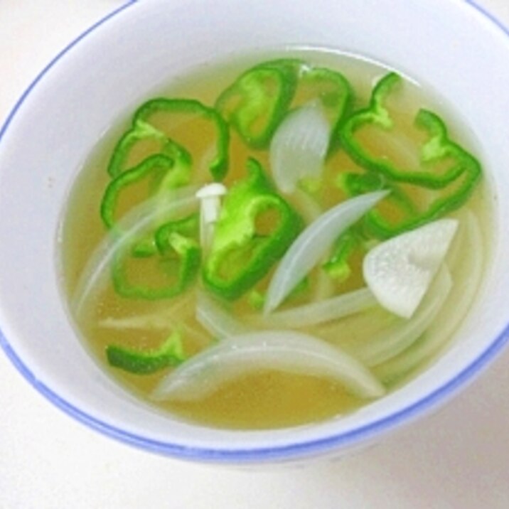 捨てないで！　スパゲッティの茹で汁で「野菜スープ」